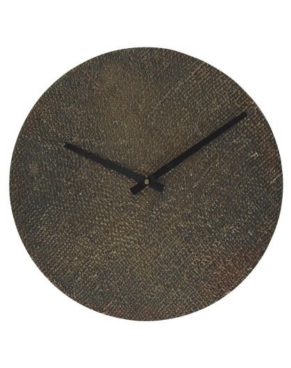 Horloge Jude marron - D.38 cm
